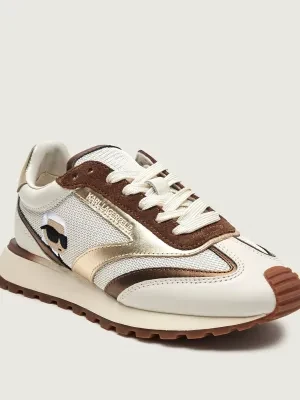 Karl Lagerfeld Sneakersy KAIRO NFT | z dodatkiem skóry | zamsz