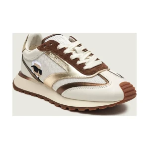 Karl Lagerfeld Sneakersy KAIRO NFT | z dodatkiem skóry | zamsz