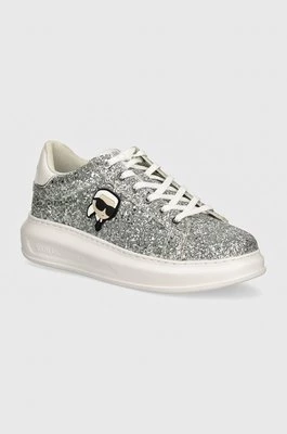 Karl Lagerfeld sneakersy KAPRI kolor srebrny KL62573N