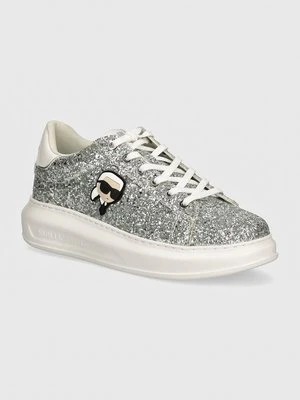 Karl Lagerfeld sneakersy KAPRI kolor srebrny KL62573N