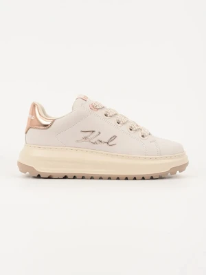 Karl Lagerfeld sneakersy KAPRI LUG damskie kolor beżowy KL67518A