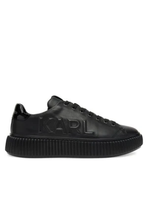 KARL LAGERFELD Sneakersy KL24225 Czarny