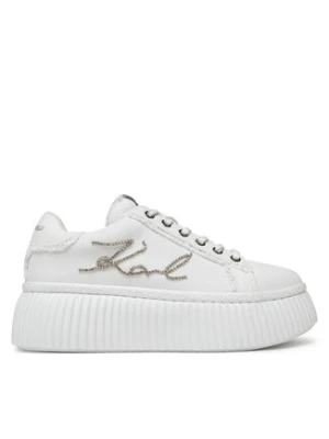 KARL LAGERFELD Sneakersy KL42372S Biały