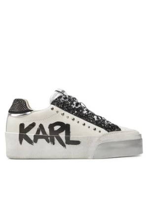 KARL LAGERFELD Sneakersy KL60190 Biały