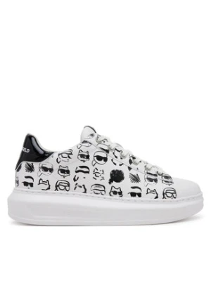 KARL LAGERFELD Sneakersy KL62512 Biały