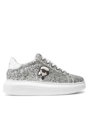 KARL LAGERFELD Sneakersy KL62573N Srebrny