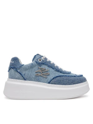 KARL LAGERFELD Sneakersy KL63523 Niebieski