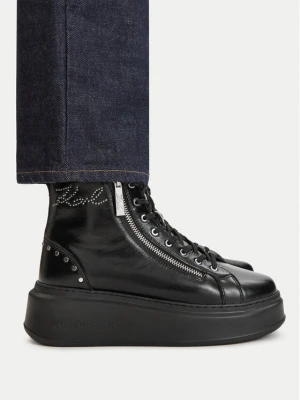 KARL LAGERFELD Sneakersy KL63534 Czarny