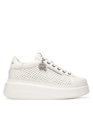 KARL LAGERFELD Sneakersy KL63577N Biały