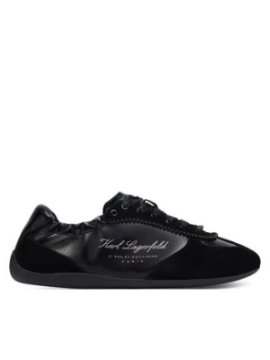 KARL LAGERFELD Sneakersy KL66125A Czarny