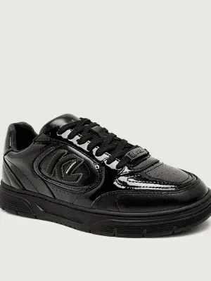 Karl Lagerfeld Sneakersy KOURTNEY | z dodatkiem skóry