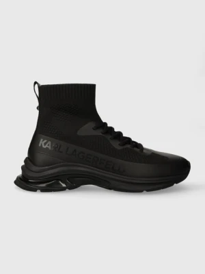 Karl Lagerfeld sneakersy LUX FINESSE kolor czarny KL53141