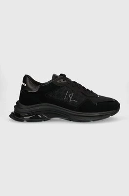 Karl Lagerfeld sneakersy LUX FINESSE kolor czarny KL53165A