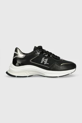 Karl Lagerfeld sneakersy LUX FINESSE kolor czarny KL63165