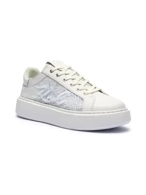 Karl Lagerfeld Sneakersy MAXI KUP | z dodatkiem skóry