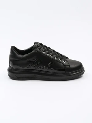 Karl Lagerfeld sneakersy nubukowe KAPRI MENS kolor czarny KL52548F