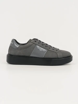 Karl Lagerfeld sneakersy nubukowe MAXI KUP RSG męskie kolor szary KL52218