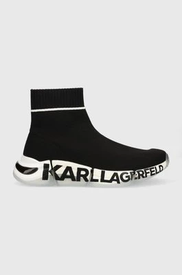Karl Lagerfeld sneakersy QUADRA kolor czarny
