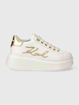 Karl Lagerfeld sneakersy skórzane ANAKAPRI