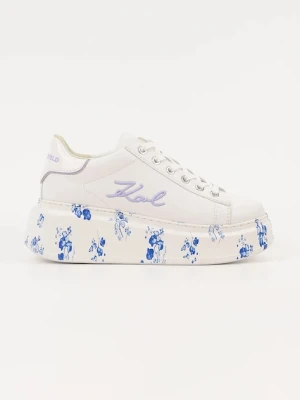 Karl Lagerfeld sneakersy skórzane ANAKAPRI damskie kolor biały KL63511F