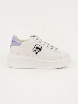 Karl Lagerfeld sneakersy skórzane ANAKAPRI damskie kolor biały KL63530N