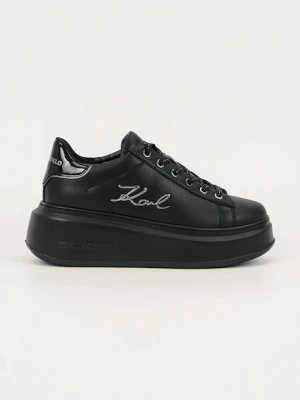 Karl Lagerfeld sneakersy skórzane ANAKAPRI damskie kolor czarny KL63513