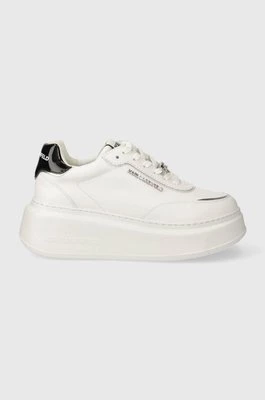 Karl Lagerfeld sneakersy skórzane ANAKAPRI kolor biały KL63519