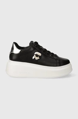 Karl Lagerfeld sneakersy skórzane ANAKAPRI kolor czarny KL63530N