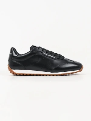 Karl Lagerfeld sneakersy skórzane Astra czarny