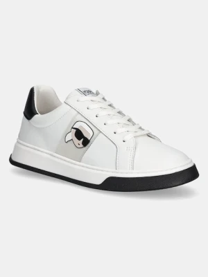 Karl Lagerfeld sneakersy skórzane dziecięce