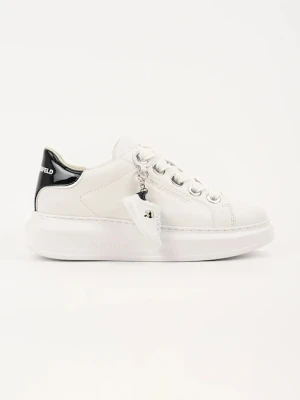 Karl Lagerfeld sneakersy skórzane KAPRI damskie kolor biały KL62519