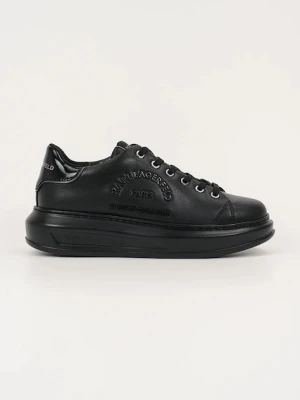 Karl Lagerfeld sneakersy skórzane KAPRI damskie kolor czarny KL62539K