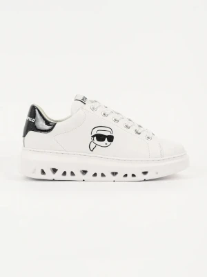 Karl Lagerfeld sneakersy skórzane KAPRI KITE damskie kolor biały KL64525