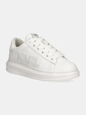 Zdjęcie produktu Karl Lagerfeld sneakersy skórzane KAPRI kolor biały KL52561