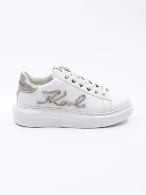 Karl Lagerfeld sneakersy skórzane KAPRI kolor biały KL62511G