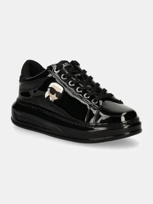 Karl Lagerfeld sneakersy skórzane KAPRI kolor czarny KL62531U