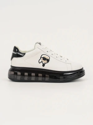 Karl Lagerfeld sneakersy skórzane KAPRI KUSHION biały