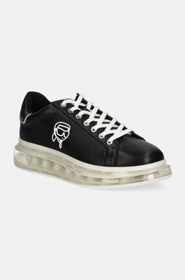 Karl Lagerfeld sneakersy skórzane KAPRI KUSHION kolor czarny KL52632N