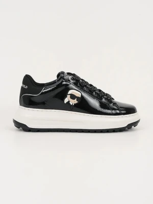 Karl Lagerfeld sneakersy skórzane KAPRI LUG damskie kolor czarny KL67531
