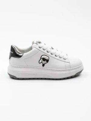 Karl Lagerfeld sneakersy skórzane KAPRI LUG kolor biały KL57530