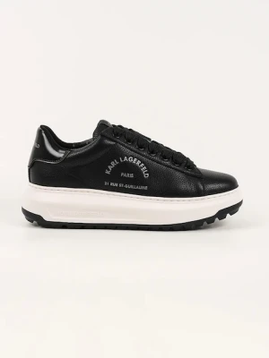 Karl Lagerfeld sneakersy skórzane KAPRI LUG męskie kolor czarny KL57538A