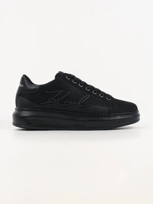 Karl Lagerfeld sneakersy skórzane Kapri Mens czarny
