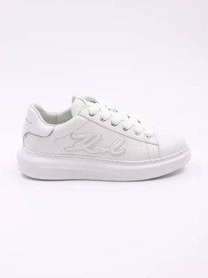 Karl Lagerfeld sneakersy skórzane KAPRI MENS kolor biały KL52511K