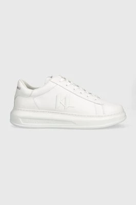 Karl Lagerfeld sneakersy skórzane KAPRI MENS kolor biały KL52515