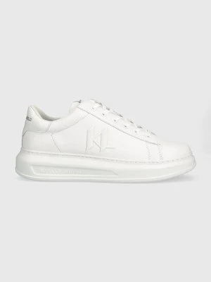 Karl Lagerfeld sneakersy skórzane KAPRI MENS kolor biały KL52515