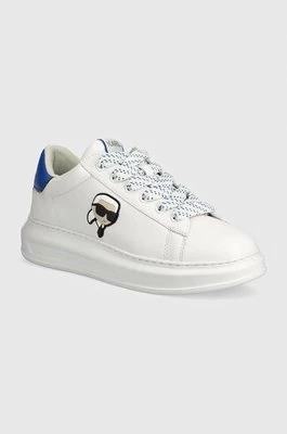 Karl Lagerfeld sneakersy skórzane KAPRI MENS kolor biały KL52528