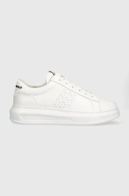 Karl Lagerfeld sneakersy skórzane KAPRI MENS kolor biały KL52574
