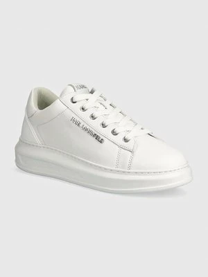 Karl Lagerfeld sneakersy skórzane KAPRI MENS kolor biały KL52575N