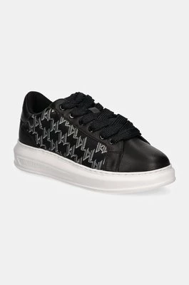 Karl Lagerfeld sneakersy skórzane KAPRI MENS kolor czarny KL52511A