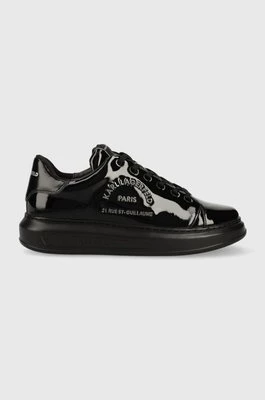 Karl Lagerfeld sneakersy skórzane KAPRI MENS kolor czarny KL52539S